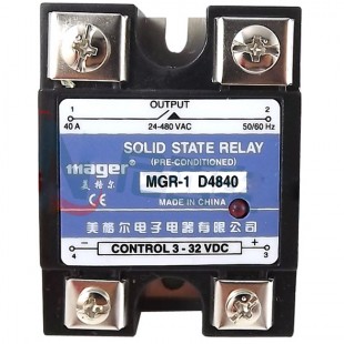 美格尔SSR 40DA固态继电器 MGR-1 D4840